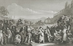 Yürütme Yolunda Boşta by William Hogarth