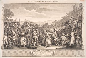 Sanayi ve Aylaklık by William Hogarth