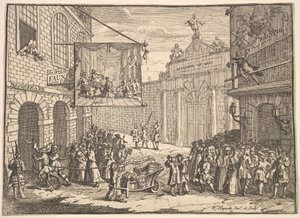 Maskeli Balolar ve Operalar, 1724. by William Hogarth