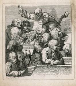 ಸಂಗೀತಗಾರರು ಟರ್ಕಿ by William Hogarth