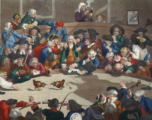 Pit Bileti, 5 Kasım 1759, 'Hogarth Restore Edildi: Ünlü William Hogarth'ın Bütün Eserleri, Thomas Cook tarafından yeniden oyulmuş', pub. 1812 (el boyaması gravür) by William Hogarth