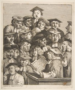 Bir Konferansta Bilginler, 3 Mart 1736.
