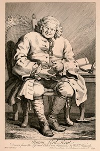 Simon, Lord Lovat, 1746 by William Hogarth