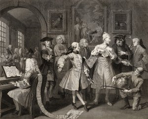 Sanatçılar ve Profesörlerle çevrili, 1833