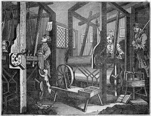 TEKSTİL FABRİKASI by William Hogarth