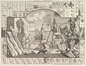 Güzelliğin Analizi, Levha 1, 5 Mart 1753. by William Hogarth
