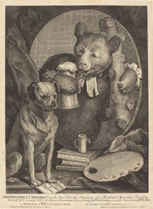 Bruiser by William Hogarth