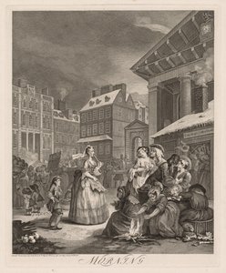 Günün Dört Saati by William Hogarth