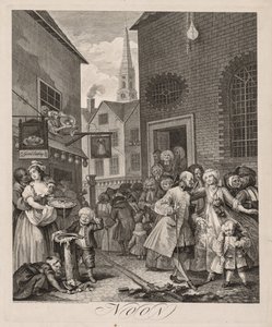 Günün Dört Saati: Öğlen by William Hogarth