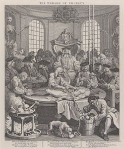 Zulmün Dördüncü Aşaması: Zulmün Mükâfatı by William Hogarth