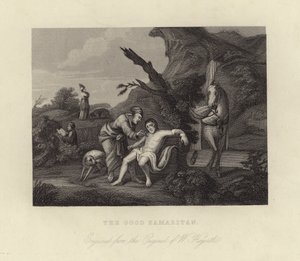 İyi Samiriyeli by William Hogarth