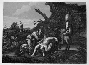 İyi Samiriyeli by William Hogarth