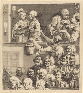 Gülen Seyirci by William Hogarth