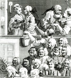 Gülen Seyirci, 1733 by William Hogarth