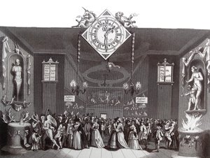 Maskeli Balo Bileti by William Hogarth