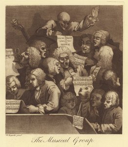 Müzik Grubu by William Hogarth