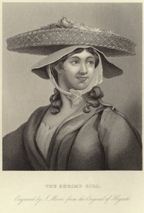 Karides Kız by William Hogarth