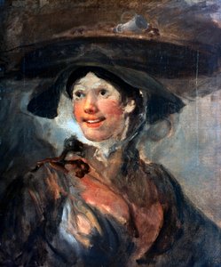 Karides Kız, c1745 by William Hogarth