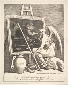 Bir Resim Sigara İçme Zamanı, ca. 1761. by William Hogarth