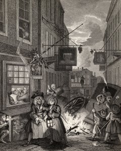 Times of the Day: Night, 1833