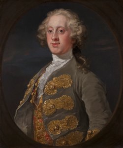 William Cavendish, Hartington Markisi, Daha sonra dördüncü Devonshire Dükü by William Hogarth