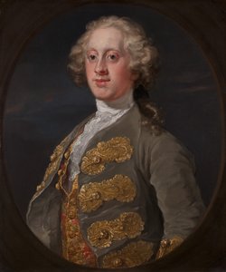 William Cavendish, Hartington Marki, Daha sonra dördüncü Devonshire Dükü, 1741. by William Hogarth