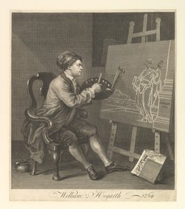 William Hogarth, Majestelerinin Serjeant Ressamı, 1764. by William Hogarth