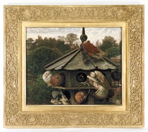Aziz Swithin veya Dovecote Festivali, 1866-75 by William Holman Hunt