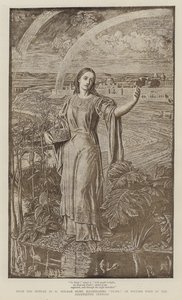 İnci, 14. yüzyılın İngiliz şiiri by William Holman Hunt
