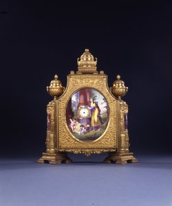 George III şömine saati by William Hopkins Craft