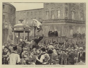 Başpiskopos Manning, Clerkenwell Green Yeminini yönetiyor
