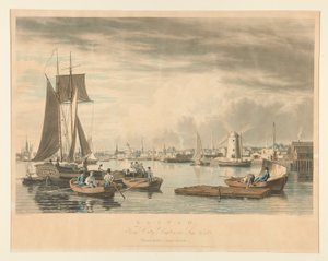 Boston / Deniz Caddesi Yakınındaki Şehir Noktasından by William James Bennett