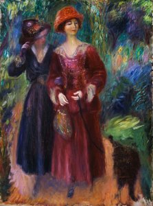 Parkta Bir Yürüyüş by William James Glackens
