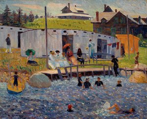 Banyo Saati, Chester, Nova Scotia by William James Glackens