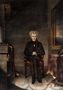 Andrew Jackson, bar. c.1835 by William James Hubard