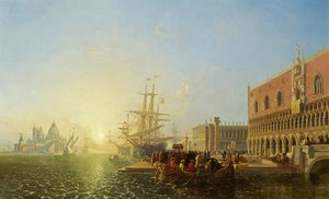 Doge Sarayı, Venedik by William James Muller