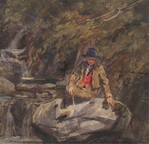 genç balıkçı by William James Muller