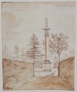 Chiswick, Venüs de Medici heykelli Dor Sütunu