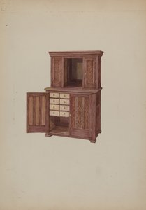 Dolap, Fildişi Anahtar Delikli, c. 1937. by William Kieckhofel