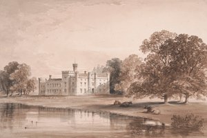 Chiddingstone Place, Gölden Görünüm by William Knight