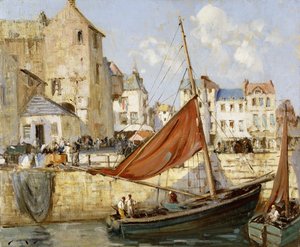 Liman, Honfleur by William Lee Hankey