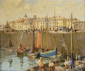 Rıhtım, Dieppe by William Lee Hankey