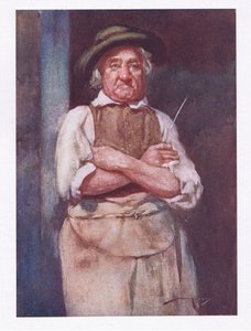 Ev sahibinin kendisi (renkli lito) by William Lee Hankey