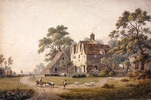 Chingford, Waltham Ormanı, Londra, 1815 by William Lewis