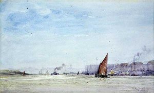 Chatham Tersanesi by William Lionel Wyllie