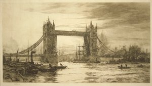 Tower Bridge, Thames Nehri
