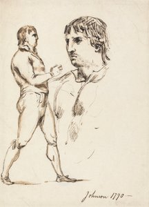 Boksör Johnson'ın Portresi by William Lock Ii