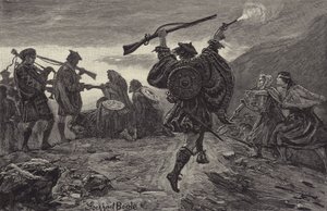 Rob Roy klanı tarafından karşılandı by William Lockhart Bogle