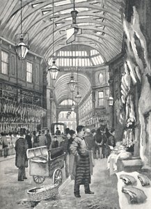 Leadenhall Pazarı, 1891 by William Luker