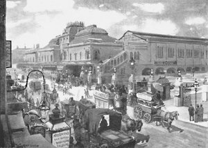 Liverpool Sokak İstasyonu, 1891
